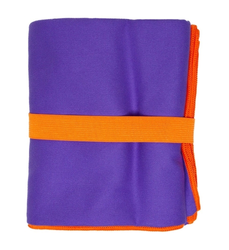 Ręcznik szybkoschnący z mikrofibry 80x130 FITNESS Fioletowy Śliwka