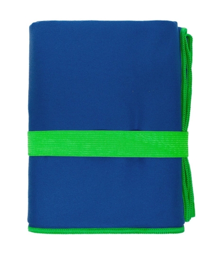 Ręcznik szybkoschnący z mikrofibry 80x130 FITNESS Niebieski