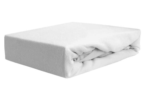 Prześcieradło FROTTE Z GUMKĄ 160x200 BIAŁE
