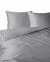 Pościel Pure z Makosatyny bawełnianej 220x200 Jasna Szara Premium 