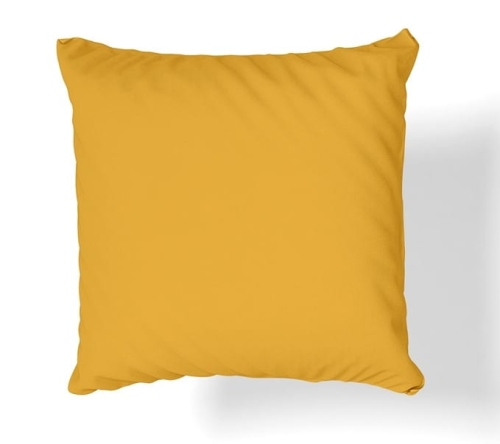 Poszewka Jersey 40x40 ciemny żółty