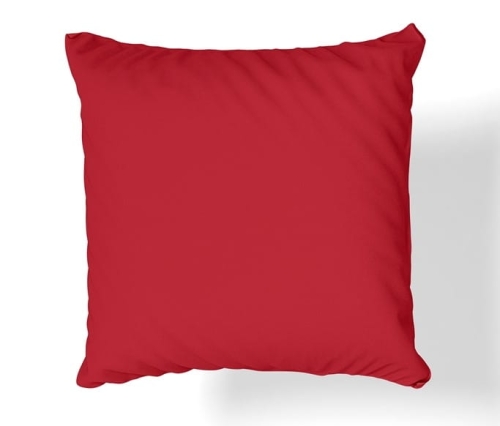 Poszewka Jersey 40x40 czerwony