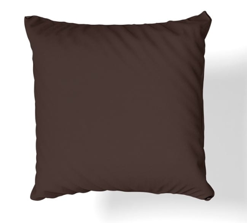 Poszewka Jersey 40x40 brązowy