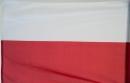 Flaga Polski 112x75 Biało Czerwona
