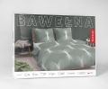 Pościel Bawełna 140x200 Geometryczna Mozaika Miętowa