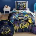 Pościel Świecąca w ciemności 160x200 Gamer Pad do gry konsola 