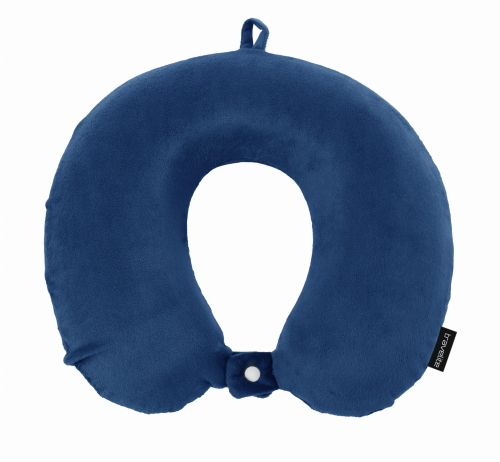 Poduszka podróżna niebieska