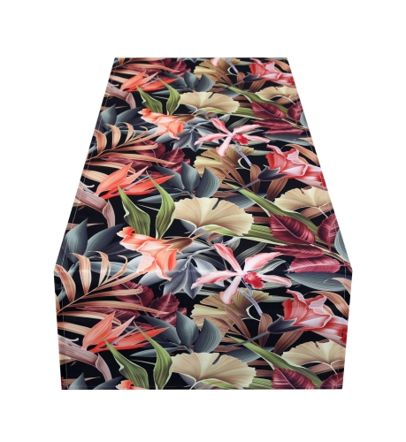 Bieżnik Serweta 60x120 Flower Kwiatowy prostokąt  