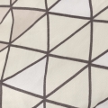 Pościel Satynowa 220x200 EXCLUSIVE  Geometryczna w odcieniach beżu Wiosenna    