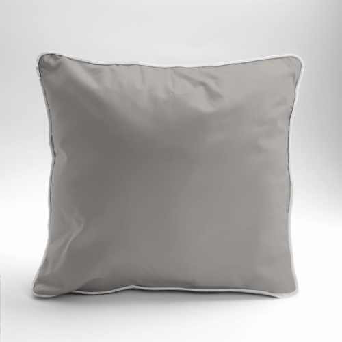 Poszewka Pure z Makosatyny bawełnianej 40x40 Beżowa 