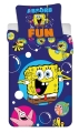 Komplet do łóżeczka 100x135 Kołdra + Pościel Sponge Bob Dziecięcy 