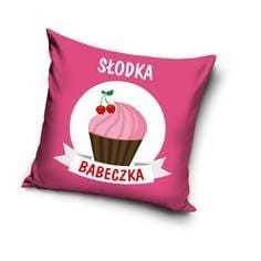 Poszewka 40x40  Babeczka