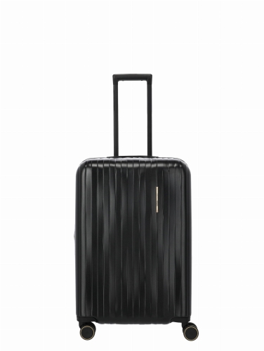 Walizka Średnia 65cm Travelite Barbara Novelty Czarna M Premium