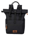 Plecak Miejski Rolowany z uchwytem Travelite Basics Czarny
