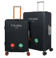 Pokrowiec na walizke dużą L Travelite Calling Czarny