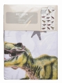 Pościel Młodzieżowa 140x200 Kolorowe Dinozaury Dreams Dinusie 