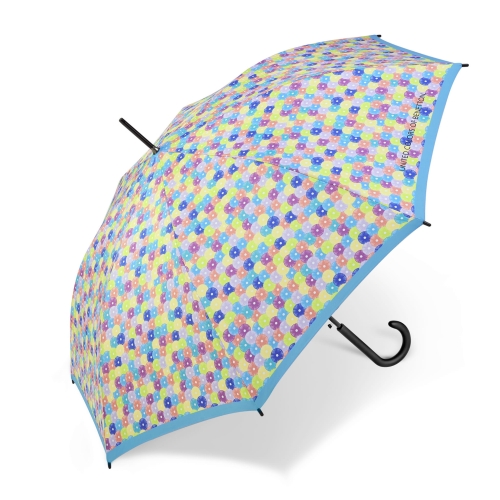 Parasol Benetton Long  wzór Kółka Multikolor