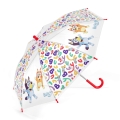 Parasol Dziecięcy Bluey Piesek Kids letters manualny 