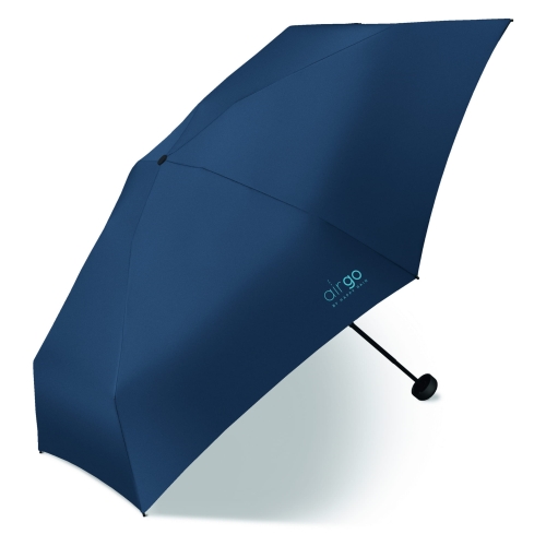 Parasol Happy Rain Air Go Mini krótki manualny Granatowy do torebki