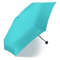 Parasol Happy Rain Air Go Mini krótki manualny Turkusowy do torebki 