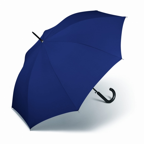 Parasol Happy Rain Długi Long Granatowy Automatycznie otwierany