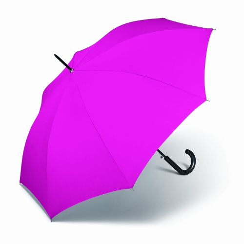 Parasol Happy Rain Długi Long Róż Amarant Automatycznie otwierany 
