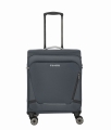 Walizka Kabinowa 55cm S Cabin miękka 4 koła 41L Travelite Jetpack Szara Antracyt