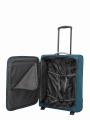 Walizka Kabinowa 55cm S Cabin miękka 2 koła 41L Travelite Jetpack Niebieska Petrol