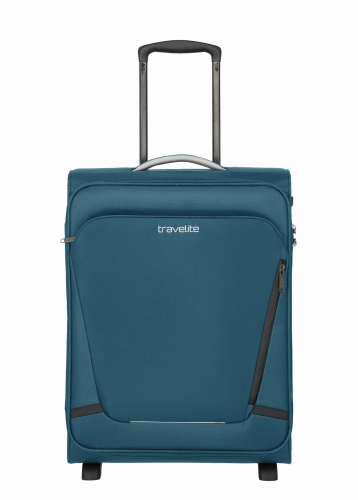 Walizka Kabinowa 55cm S Cabin miękka 2 koła 41L Travelite Jetpack Niebieska Petrol