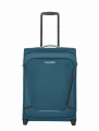 Walizka Kabinowa 55cm S Cabin miękka 2 koła 41L Travelite Jetpack Super lekka Niebieska Petrol