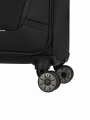 Walizka Kabinowa 55cm S Cabin miękka 4 koła 37L Travelite Jetpack Super lekka Czarna