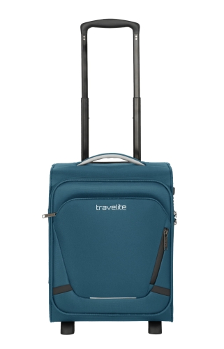 Walizka Kabinowa 40cm S Cabin miękka 2 koła 25L Travelite Jetpack Wings  Niebieska Petrol