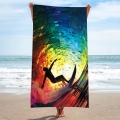 Ręcznik Plażowy Kąpielowy XXL 100x180 SUMMER Surfer 