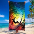 Ręcznik Plażowy Kąpielowy XXL 100x180 SUMMER Surfer 