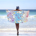 Ręcznik Plażowy Kąpielowy 70x140 SUMMER Jednorożec Unicorn tęczowy