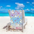 Ręcznik Plażowy Kąpielowy 70x140 SUMMER Jednorożec Unicorn tęczowy