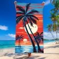 Ręcznik Plażowy Kąpielowy 70x140 SUMMER Zachód Słońca 