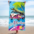 Ręcznik Plażowy Kąpielowy 70x140 SUMMER Aloha Wakacyjny
