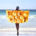 Ręcznik Plażowy Kąpielowy 70x140 SUMMER Emotki Buźki 