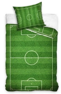 Pościel młodzieżowa 160x200 Boisko Piłka Nożna 