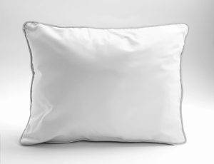 Poszewka Pure z Makosatyny bawełnianej 70x80 Biała Premium   