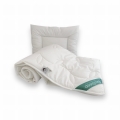 Komplet Niemowlęcy Kołderka 100x135 + Poduszka 40x60 BioSleep Całoroczna Tencel