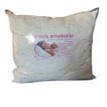 Poduszka 70X80  Antyalergiczna kremowa ze srebrnym wzorem PREMIUM 
