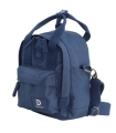 Torba na ramię z rączką  Discovery CAVE niebieska navy blue