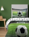 Pościel młodzieżowa 140x200 Bramka Piłka Futbol 