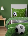 Pościel młodzieżowa 140x200 Bramka Piłka Futbol 