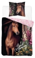 Pościel młodzieżowa 160x200 Koń brązowy