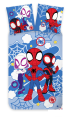Komplet do łóżeczka 100x135 Kołdra + Pościel Spidey Dziecięca 