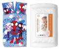 Komplet do łóżeczka 100x135 Kołdra + Pościel Spidey Dziecięca 