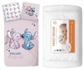 Komplet do łóżeczka 100x135 Kołdra + Pościel  Lilo i Stitch Dziecięca
